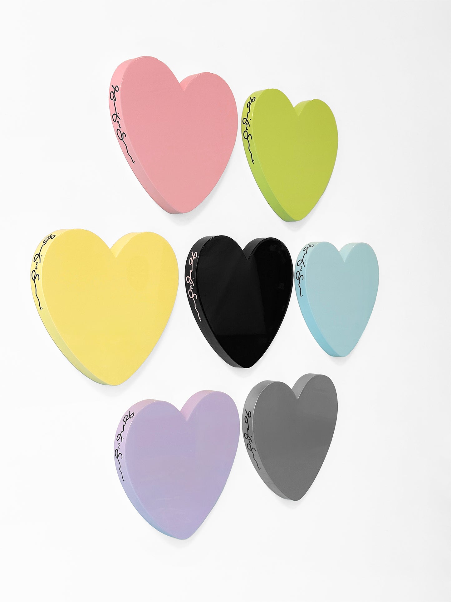 heart paintings