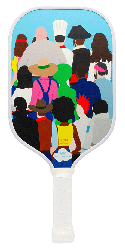 people paddle