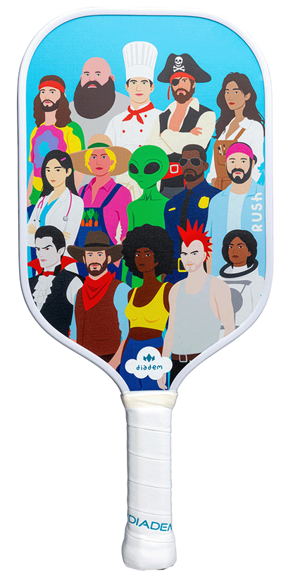 people paddle
