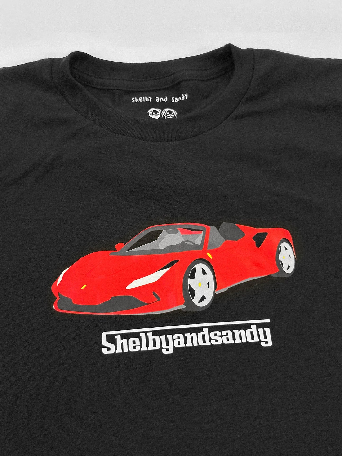 ferrari shirt - black