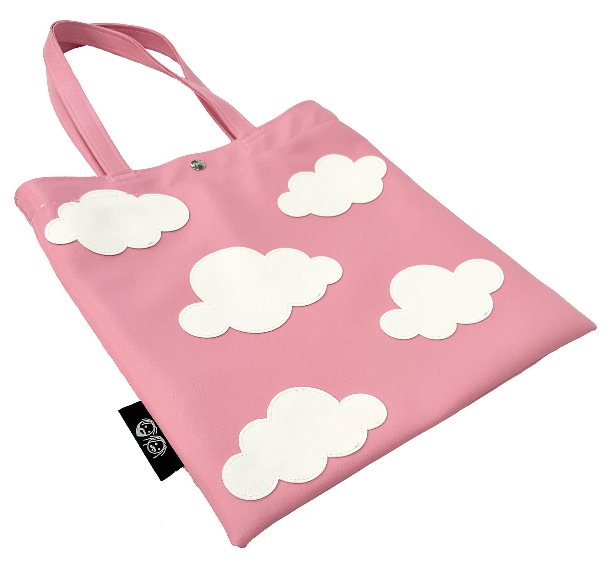 pink cloud tote bag – shelby and sandy