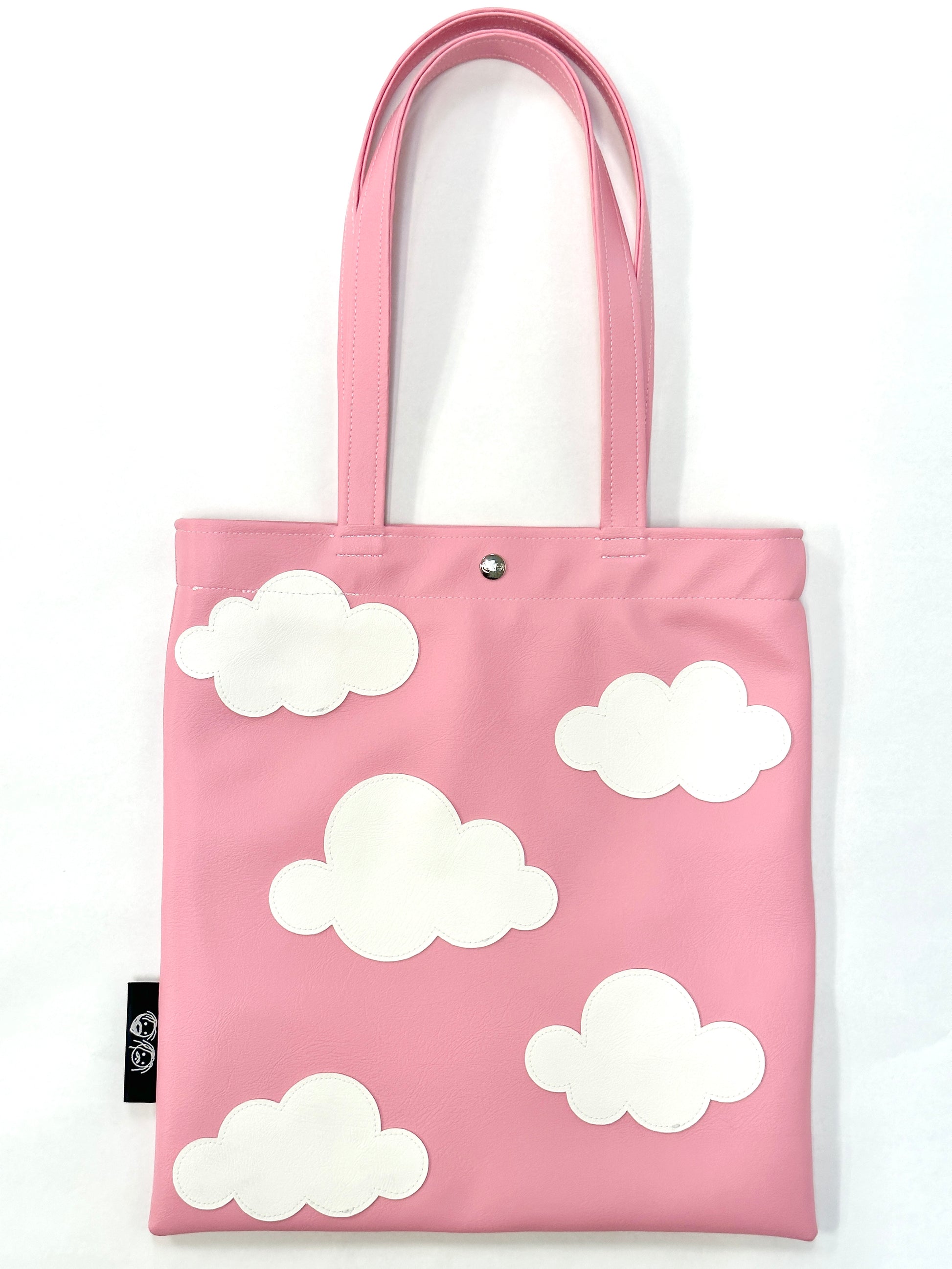 pink cloud tote bag – shelby and sandy