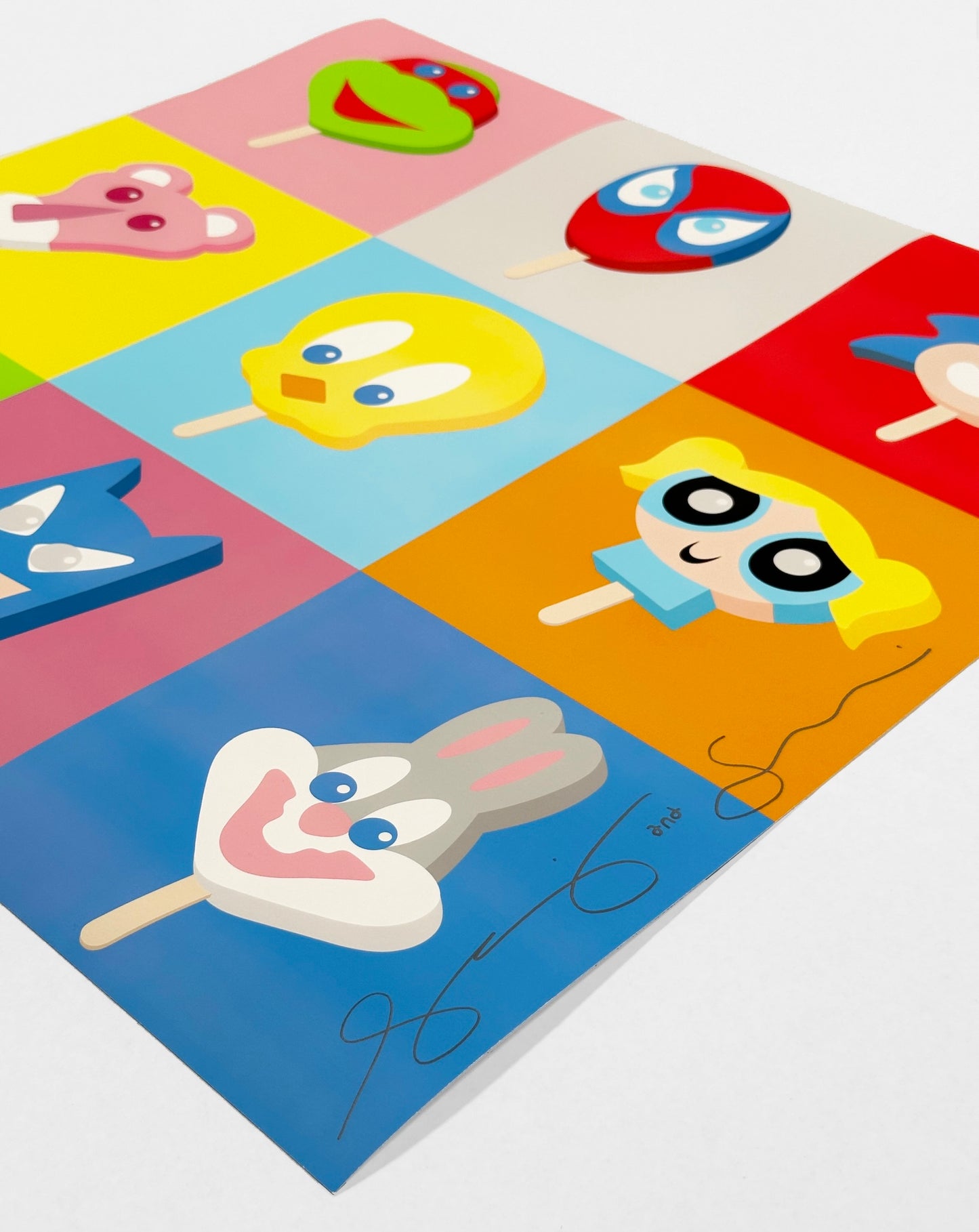 popsicles - art print